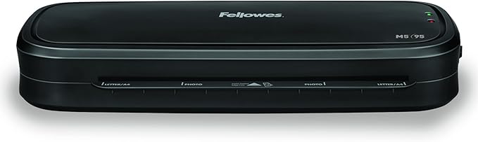Fellowes M5-95 Laminator with Pouch Starter Kit (M5-95)