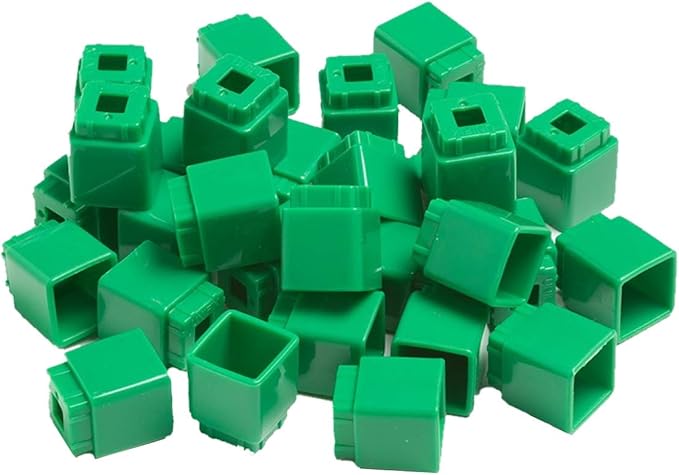 Didax Educational Resources Unifix Cubes, Green, Set of 100