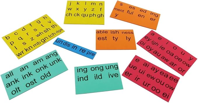Foam Phonics Magnetic Foam Reading Tiles (Second Grade)