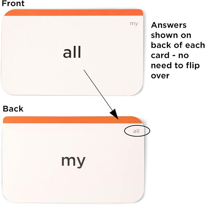 Award-Winning Pre-K Sight Words Flash Cards – 100+ Dolch & Fry High-Frequency Words – Learn to Read for Ages 3–5 – Preschool, Kindergarten, Homeschool & Classroom