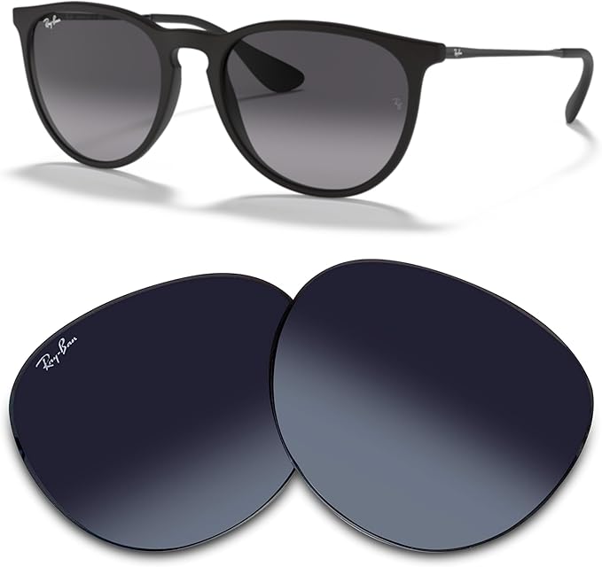 Ray-Ban Original RB4171 ERIKA Replacement Lenses For Women+BUNDLE with ACCESSORY EYEWEAR KIT