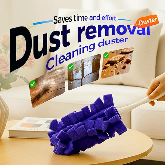 Duster Refills, Reusable Duster Refills, 360 Heavy Duty Duster Refill Pads, Washable Dusters Refill for Home, Blinds, Car, Pet, Furniture, Fans (5PC Set)
