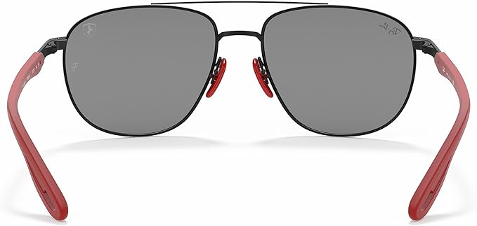 Ray-Ban Unisex Rb3659m Scuderia Ferrari Collection Square Sunglasses