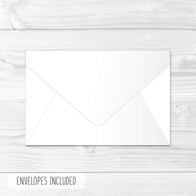 Hadley Designs 24 Superhero Thank You Cards With Envelopes - 4x6 Kids Thank You Cards Girls Birthday Bulk, Blank Baby Girl Super Hero Teacher Appreciation Notes, Superhero Party Supplies, Made In USA