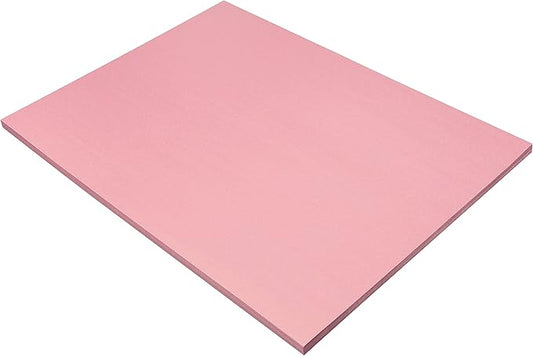 Prang (Formerly SunWorks) Construction Paper, Pink, 18" x 24", 50 Sheets