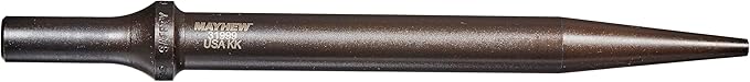 Mayhew Tools 31999 Pneumatic Taper Punch, .498 Shank 3/16" x 7-1/2", Black Oxide Finish