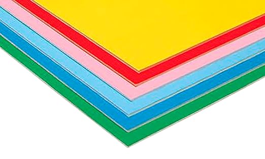 Pacon 5512 Acid-Free Value Foam Board, 3/16" Thickness, Assorted Color, 3" Height, 20.5" Width, 30.75" Length (Pack of 12)