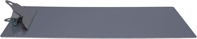 Saunders Recycled Aluminum Clipboard with High-Capacity Clip, 1" Clip Capacity, Holds 8.5 x 14 Sheets, Silver