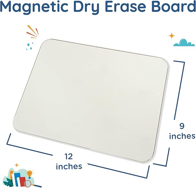 Learning Letters by Four Dublee - 109 Phonics Letter Tiles with Magnetic Spelling Board and Sound Boxes. Includes Letter Tiles Organizer Bags and Storage Box