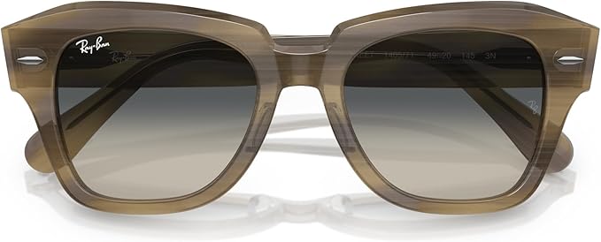 Ray-Ban Unisex Rb2186 State Street Square Sunglasses