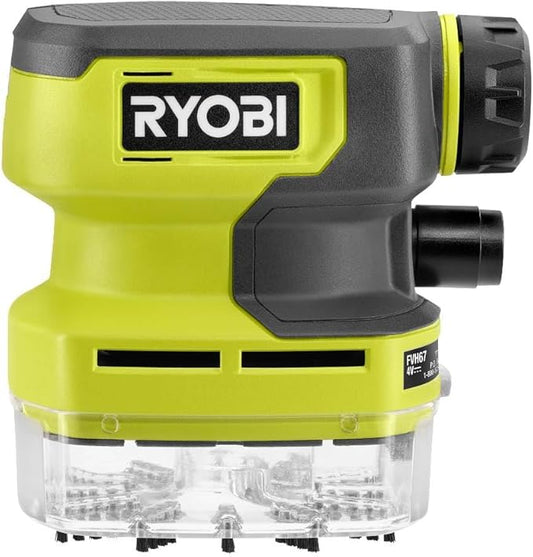 Ryobi USB Lithium Desktop Vacuum Kit with Battery and Charger, Green, FVH67K
