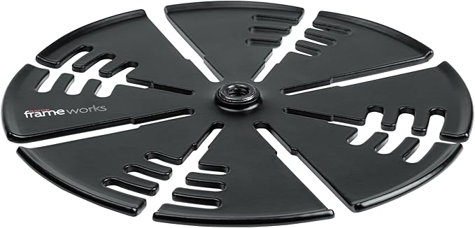 Gator Frameworks Microphone Stand Cable Hanger & Organizer, Prevents Cables from Over-Coiling or Kinking (GFW-CABLEHNGRTRAY)