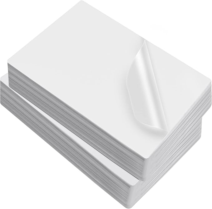 Cindeer 400 Pack 5.8 x 7.4 Inch Thermal Laminating Pouches Back to School 3 Mil Clear Laminating Sheets Plastic Paper Hot Glossy Laminator Pouches School Office Supplies for Letter Photo Card ID Badge