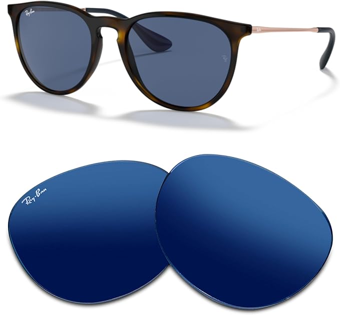Ray-Ban Original RB4171 ERIKA Replacement Lenses For Women+BUNDLE with ACCESSORY EYEWEAR KIT