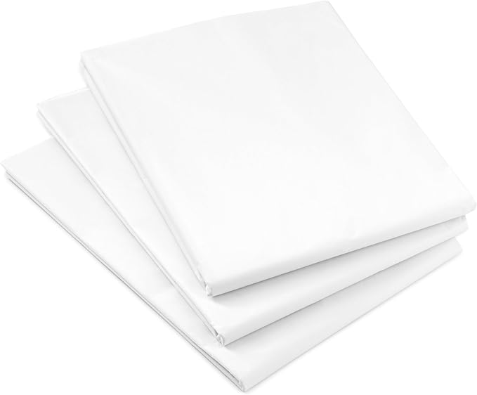 Hallmark Bulk White Tissue Paper (100 Sheets) for Birthdays, Christmas, Graduations, Gift Wrap, Crafts, DIY Paper Flowers, Tassel Garland, Gift Baskets