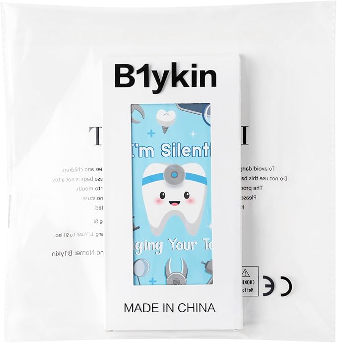 B1ykin Cute Sticky Notes Set - I’m Silently Judging Your Teeth Self-Stick Notes Pad, 550 Sheets Writing Memo Pages Sticky Notepad for Teacher Appreciation Gift, School Office Party Supplies (Dentist)