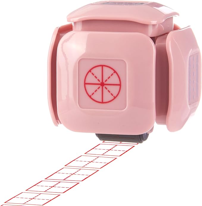 LEGILINER 6-in-1 Handwriting Practice Roller Stamp - Multi-Pattern Self-Inking Stamp Tool for Classroom, Occupational Therapy & Homework - PreK to 5th Grade