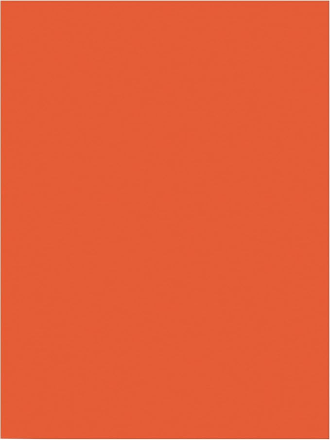 Prang (Formerly SunWorks) Construction Paper, Orange, 9" x 12", 50 Sheets