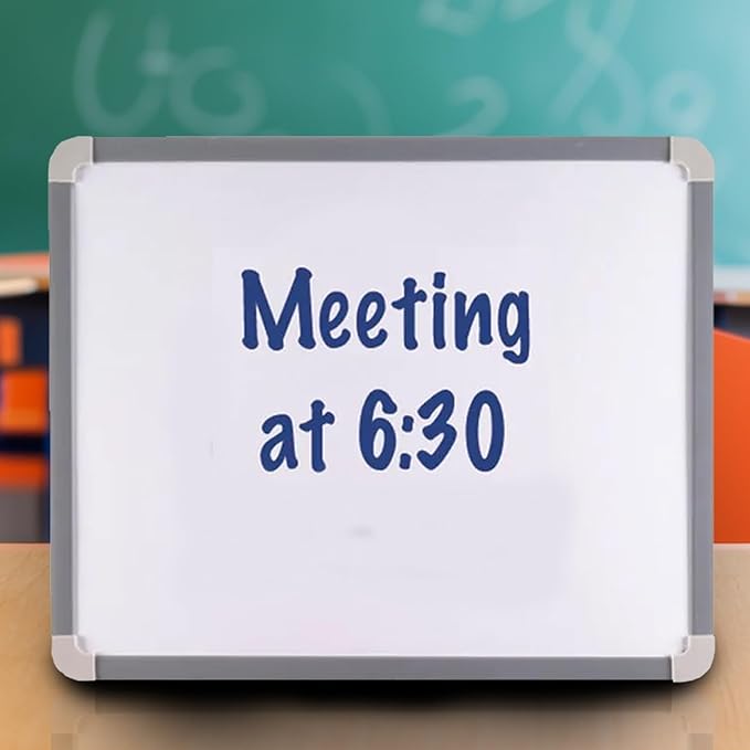 School Smart Dry-Erase Board, 8 x 12 Inches, Each