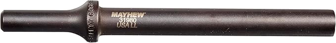 Mayhew Tools 31980 Pneumatic Taper Punch, 1/2" x 6", Black Oxide Finish