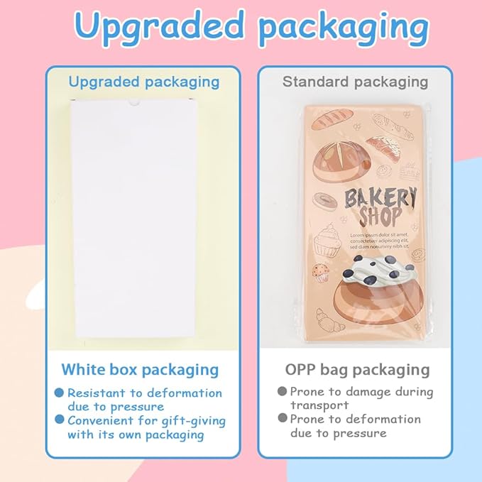 QPIXVB Cute Sticky Notes,Bread Gifts,Bread Sticky Note Set,School Supplies,Preppy Stuff,Cute Post It Notes,Fun Gifts for Women,Home Office Essentials,Writing Memo Pads for Back to School Gift