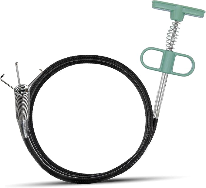 Upgrade Drain Snake for Hair Clogs, 76'' Four claw grabber pickup tool for Litter Pick, Home Sink, Drains, Toilet, Snake Drain Hair Remover