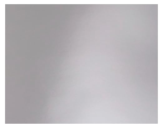 Pacon 5499-1 Poster Board, 22" x 28" Size, Metallic Silver/White (Pack of 25)