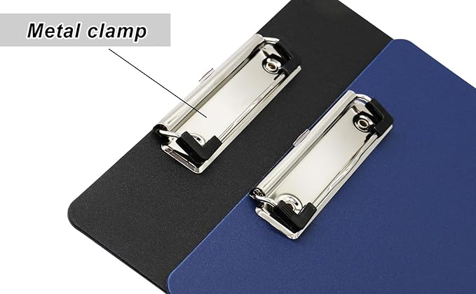 BOMEI PACK Color Clipboards 18 Pack, Plastic Bulk Clip Boards for Classroom and Office, A4 12.5 x 9 Inch