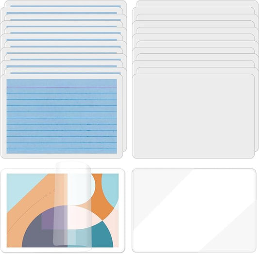 200 PCS Index Card Laminating Pouches, 3x5 File Card Laminating Pouches 5mil Thermal Laminating Pouches Luggage Tag Laminating Pouches for Work Permits Pass Cards Student ID Cards