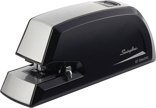 Swingline Heavy Duty Commercial Electric Stapler, 20 Sheet Capacity, Metal, Black (06701)