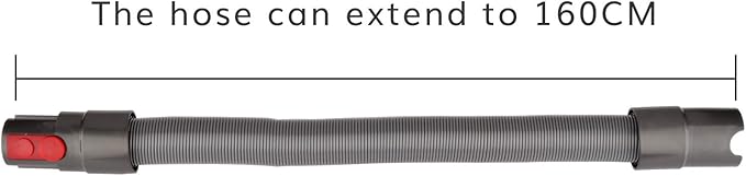 Mattress Tool and Extension Flexible Hose Kit Compatible with Dyson Gen 5 V15 V12 V11 V10 V7 V8 Absolute Detect Torque Drive Cyclone Cordless Handheld Vacuum Cleaner