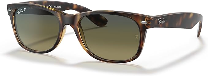 Ray-Ban RB2132 New Wayfarer Polarized Square Sunglasses