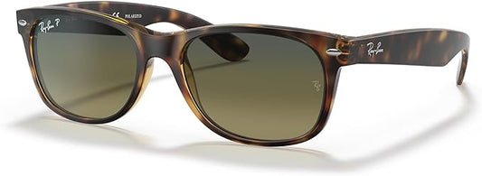 Ray-Ban RB2132 New Wayfarer Polarized Square Sunglasses