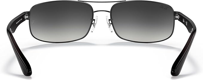Ray-Ban mens Rb3445 Rectangular Sunglasses