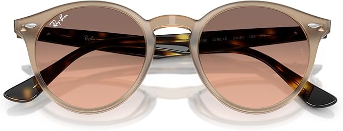 Ray-Ban Unisex Rb2180 Round Sunglasses
