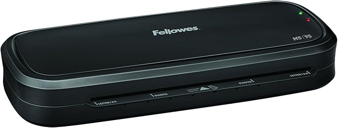 Fellowes M5-95 Laminator with Pouch Starter Kit (M5-95)