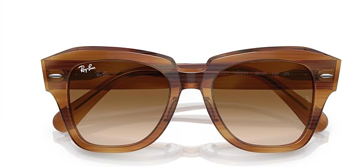 Ray-Ban Unisex Rb2186 State Street Square Sunglasses