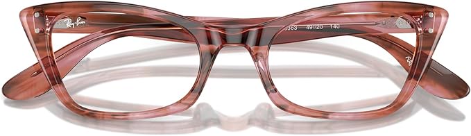 Ray-Ban Women's RX5499 Lady Burbank Cat Eye Prescription Eyewear Frames