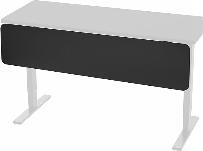 VIVO Laminate 59 x 12 inch Modesty Panel for Office Desk, 3 Configuration Options, Cable Management Organizer, Black, PP-LM60-B