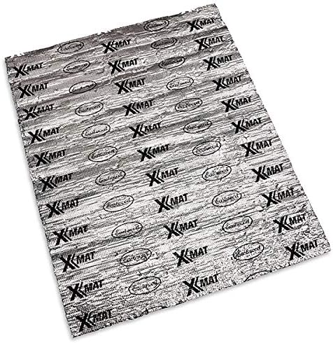 Eastwood X-Mat 51x39x1/4 in Underhood and Headliner Wide Automotive Headliners Foam Backed Material Reduce Road Noise and Heat