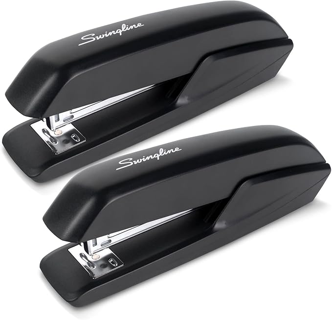 Swingline Standard Stapler, 20 Sheet Capacity, Eco Version, Jam Free, Black (54501) (Pack of 12)