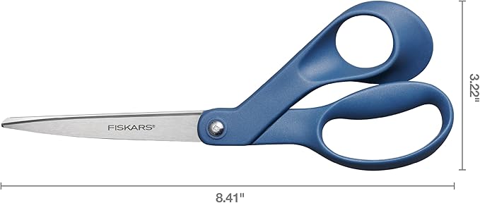 Fiskars Explore Collection Scissors, Gifts for Mom, Mountain Haze, 8", Black