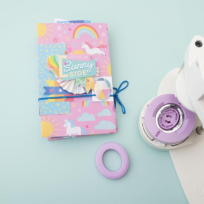 We R Memory Keepers Button Press Insert Oval, Make DIY Oval Buttons, Perfect for Backpacks, Purses, Bags, and More, Use with Favorite Fabrics, Papers, Stickers, Crafting, Scrapbooking