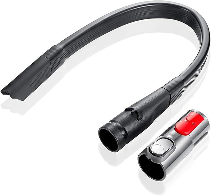 Charlux 23'' Flexible Extension Crevice Tool Attachment for Dyson V8 V7 V10 V11 V15 V6 Vacuum Cleaner with Quick Release Converter Adapter