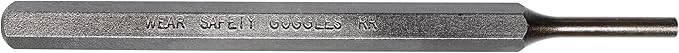 Mayhew Tools 71003 SAE Pin Punch, 5/32 x 1" Pin, 5" OAL x 5/16" Body, Shot Blast Finish