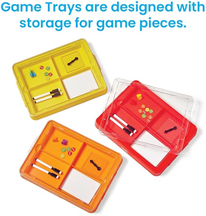 hand2mind Guided Phonics + Beyond Game Tray Center, Units 1-3, ﻿Tara West Science of Reading Classroom Materials, Phonics Manipulatives, Phonemic Awareness, Kindergarten Classroom Must Haves