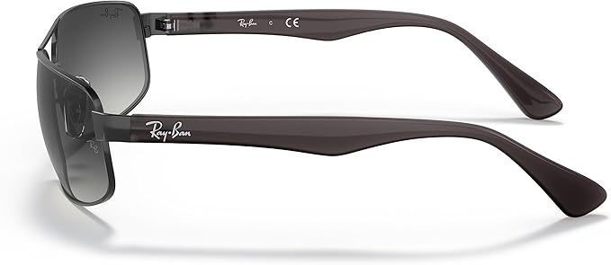 Ray-Ban mens Rb3445 Rectangular Sunglasses