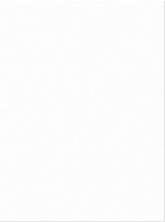 Tru-Ray® Construction Paper, 50% Recycled, 9" x 12", White, 50 Sheets/Pack, Case of 50 Packs, 2500 Sheets Total