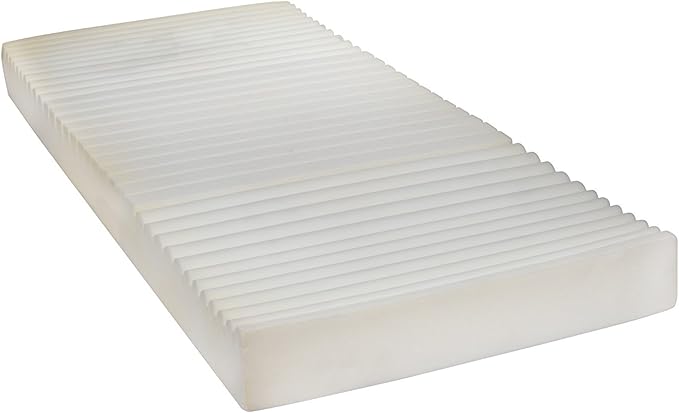 Drive Medical 15019 Therapeutic Foam Mattress, White