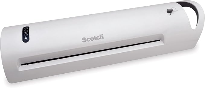 Scotch Thermal Laminator, Extra Wide 13 Inch Input, Ideal for Teachers, Small Offices, or Home (TL1302Z), White